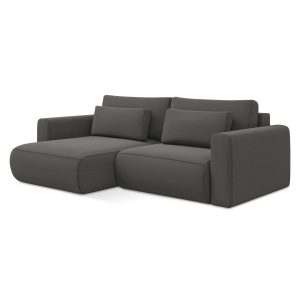 LaMiaSofa hoekbank links Perugia – velours – staal – 240x149x82 LaMiaSofa hoekbank links Perugia – velours – staal – 240x149x82