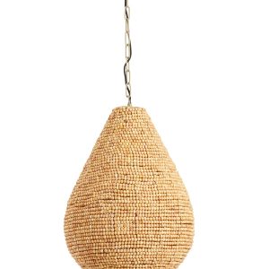 Light & Living hanglamp KABINDA – Ø31x39cm – bruin Light & Living hanglamp KABINDA – Ø31x39cm – bruin