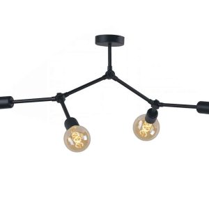 Nowodvorski plafondlamp Twig – 4 lichts – 79 x 54 cm – zwart Nowodvorski plafondlamp Twig – 4 lichts – 79 x 54 cm – zwart