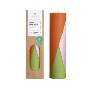 Originalhome stompkaars diagonaal Joy – 25 cm Originalhome stompkaars diagonaal Joy – 25 cm
