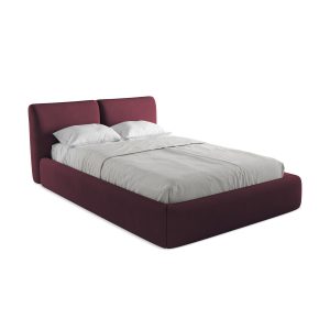 LaMiaSofa Bed met opbergruimte Milano – chenille stof – bordeaux – 160 LaMiaSofa Bed met opbergruimte Milano – chenille stof – bordeaux – 160