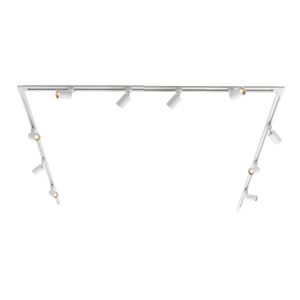 Lighto | Railsysteem 1-fase wit | U-opstelling 200x100x200cm incl. voe Lighto | Railsysteem 1-fase wit | U-opstelling 200x100x200cm incl. voe