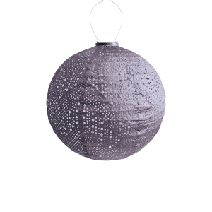 Lumiz solar lampion verso rond – 40cm – paars Lumiz solar lampion verso rond – 40cm – paars