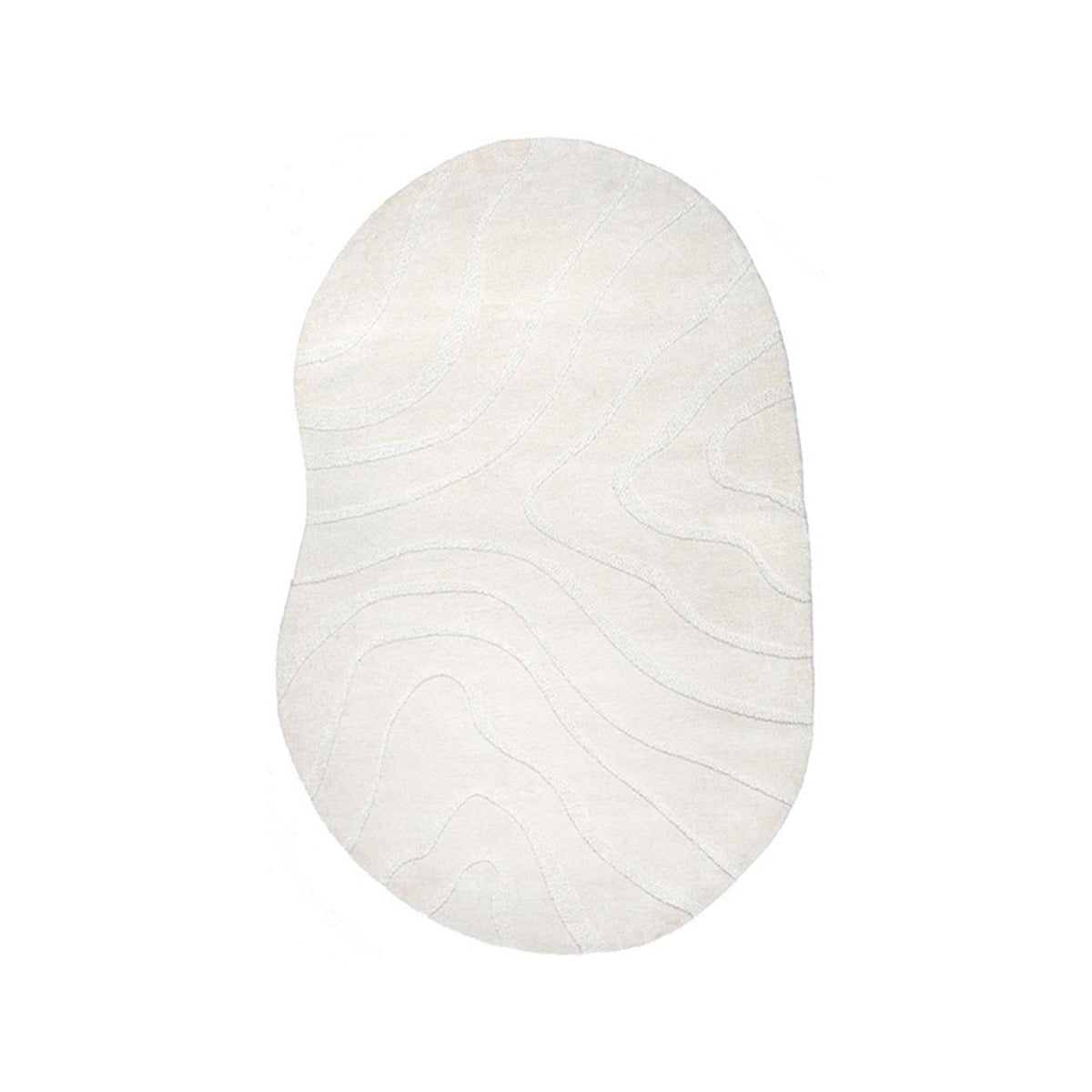 LABEL51 Vloerkleed Goa - Ivoor Stof - 200x300x2cm