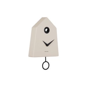 Karlsson wandklok Grafico Cuckoo – grijs – 7.4×21.5×35.5cm