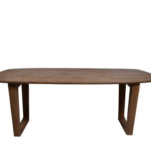 Livingfurn eetkamertafel Cortez – bruin – mangohout – 200cm Livingfurn eetkamertafel Cortez – bruin – mangohout – 200cm