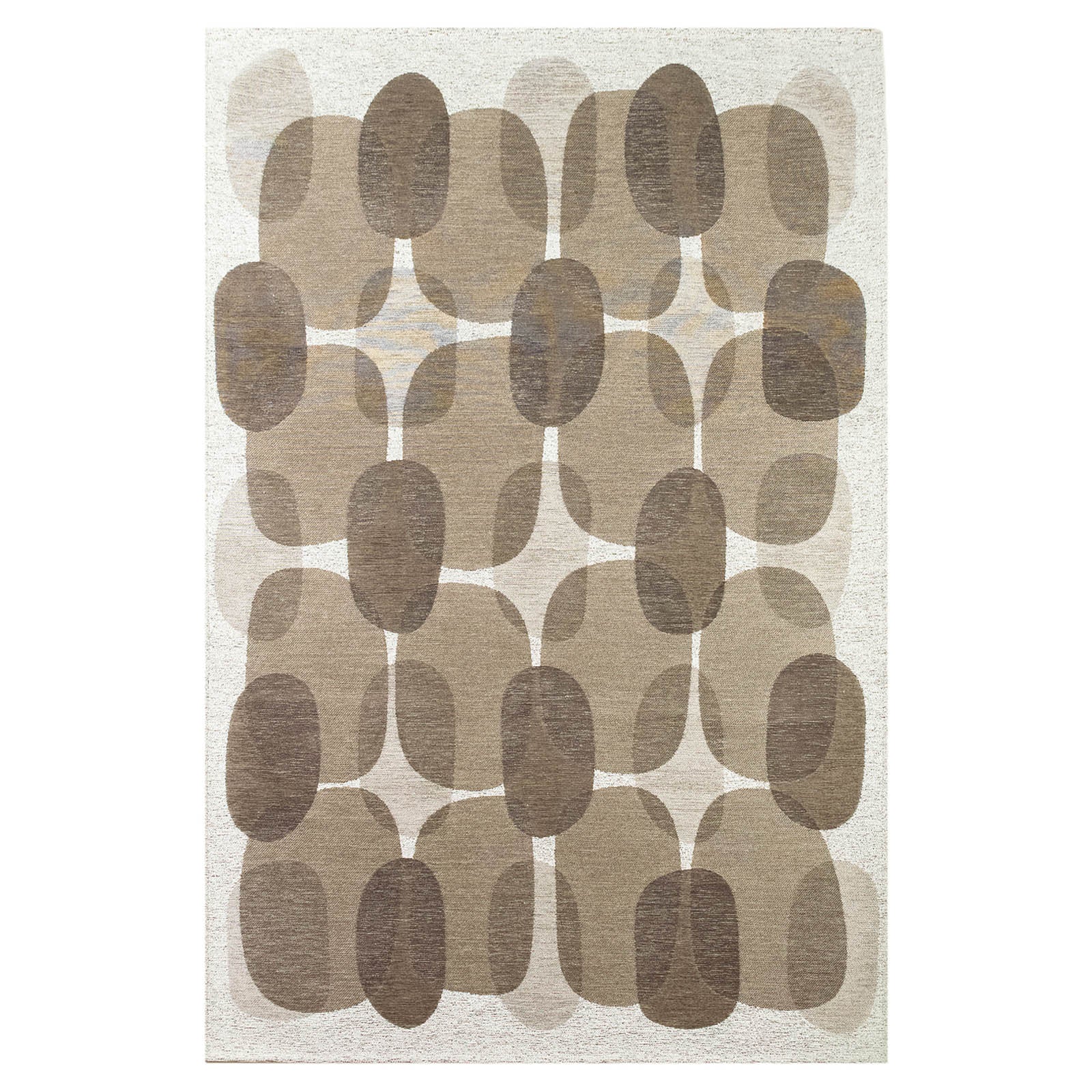 Lola&Moi vloerkleed Easther - zilver - 200x280cm