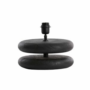 Light & Living lampvoet Eboli – zwart – Ø25cm Light & Living lampvoet Eboli – zwart – Ø25cm