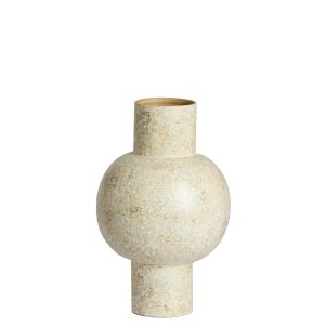 Light & Living vaas Girona – wit – Ø24cm Light & Living vaas Girona – wit – Ø24cm