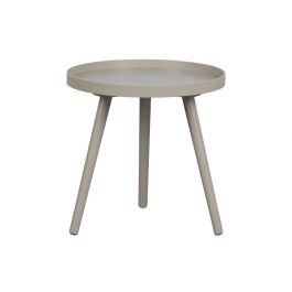 WOOOD Sasha Bijzettafel Beige – Ø41 cm
