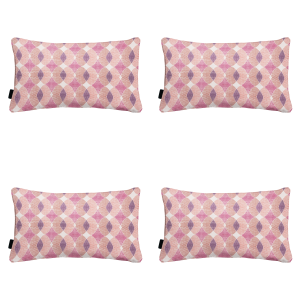 Madison sierkussen Rae – paars – 30x50x10cm – set van 4 Madison sierkussen Rae – paars – 30x50x10cm – set van 4