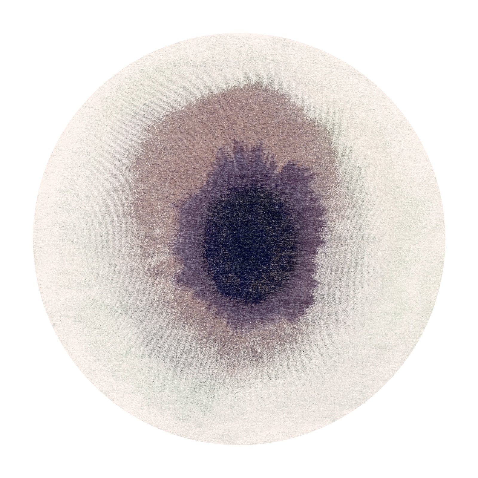 Ecorugs vloerkleed Purple Smoke - paars - 240x240cm
