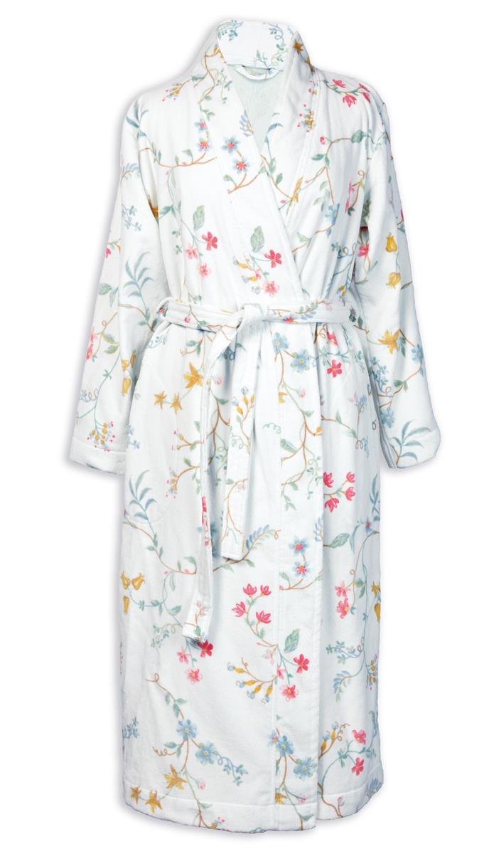 Pip Studio badjas Les Fleurs - XXL - wit