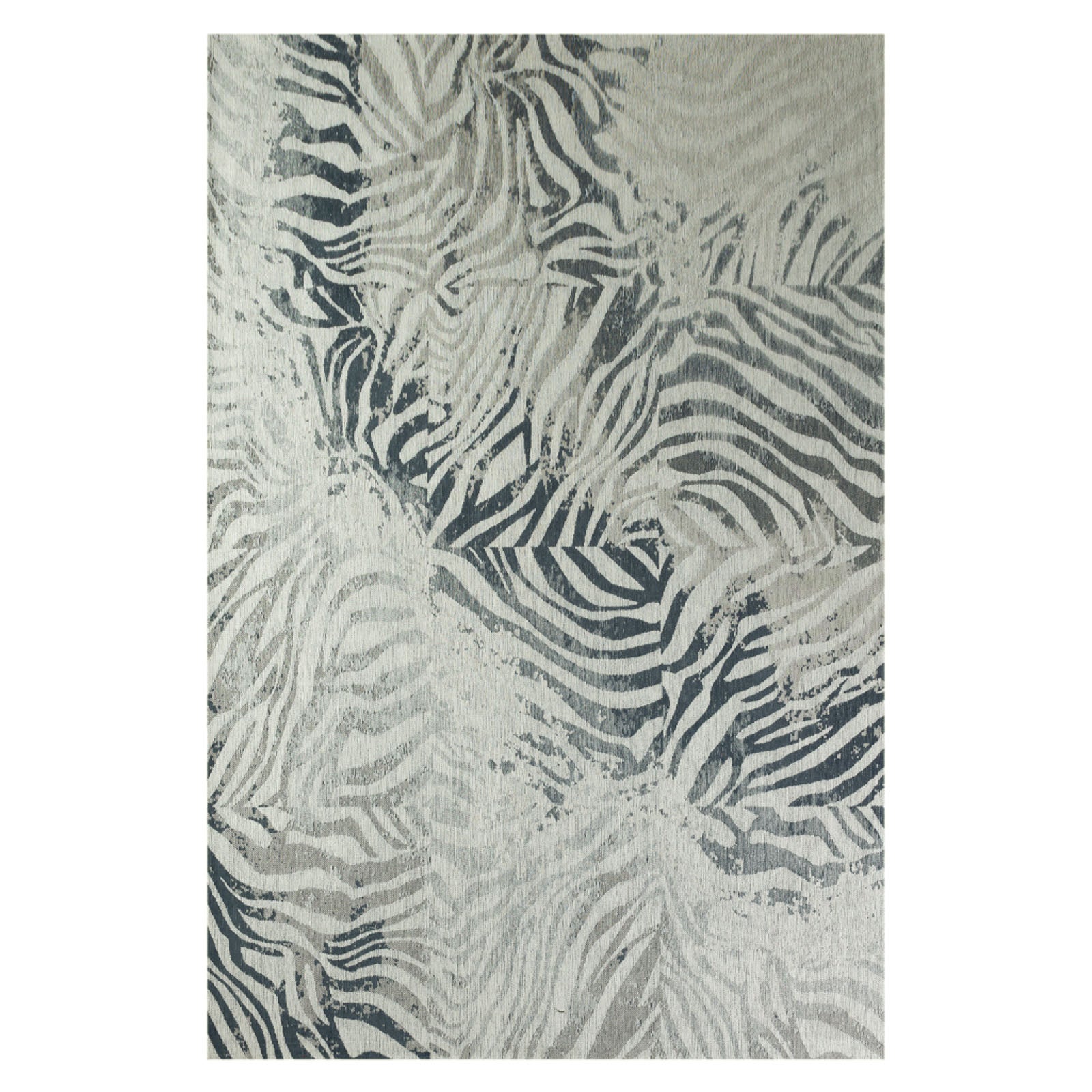 Lola&Moi vloerkleed Kenyan Sky - blauw - 140x200cm