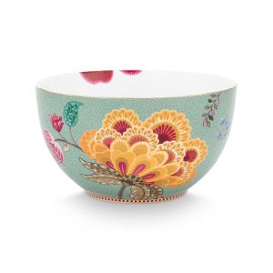 Pip Studio Kom – Blooming Tales – Lichtblauw – 18cm Pip Studio Kom – Blooming Tales – Lichtblauw – 18cm
