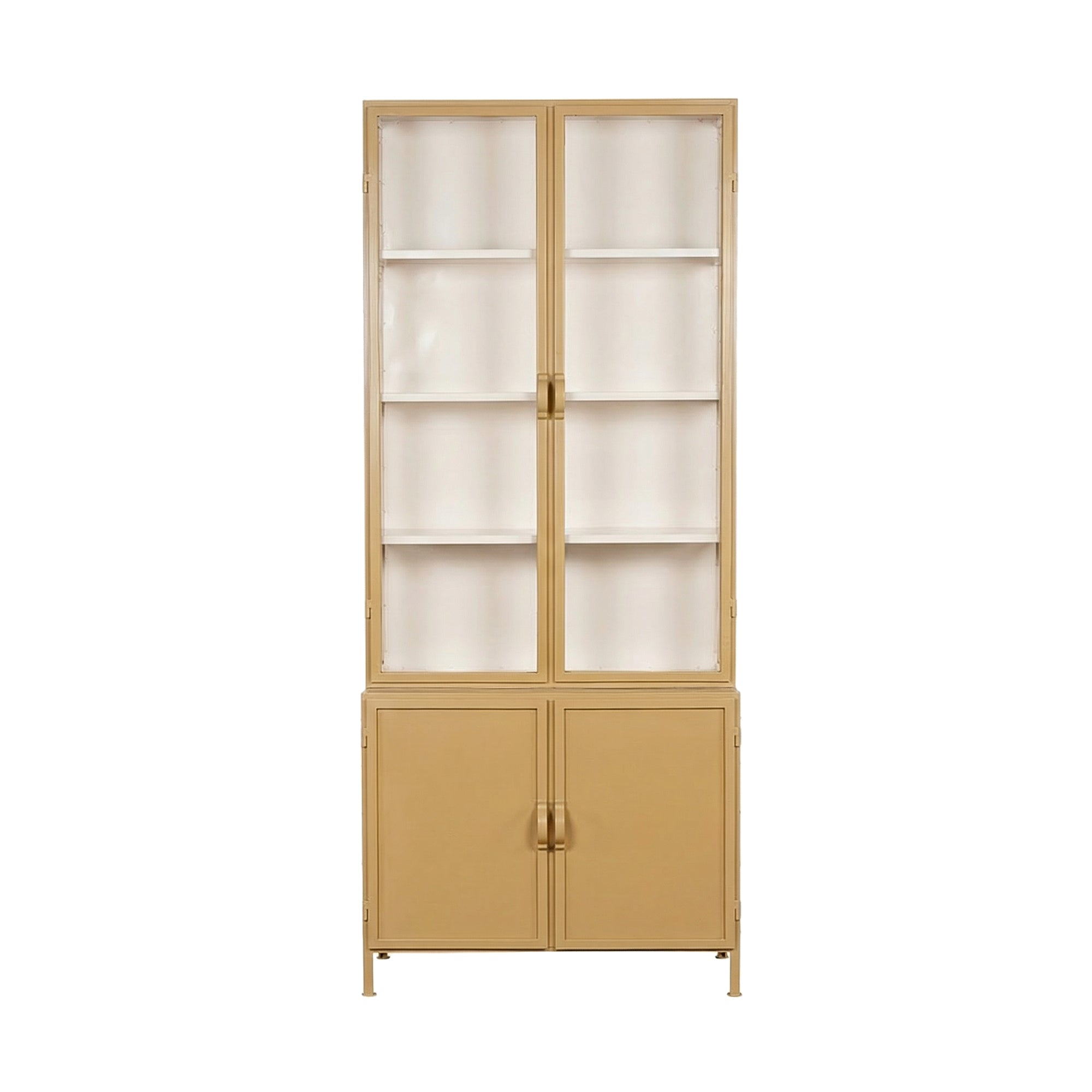 New Routz Vitrinekast Detroit Small mosterd