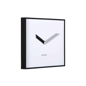 Karlsson wandklok Cool Retro Cuadrado – zwart – 4.1×28.3×28.3cm Karlsson wandklok Cool Retro Cuadrado – zwart – 4.1×28.3×28.3cm