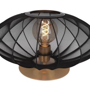 Lucide tafellamp CORINA – 1xE27 – Zwart Lucide tafellamp CORINA – 1xE27 – Zwart