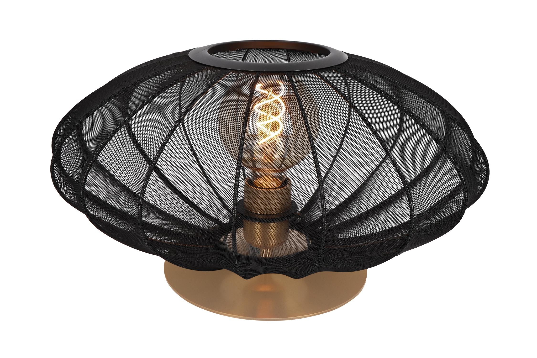 Lucide tafellamp CORINA - 1xE27 - Zwart
