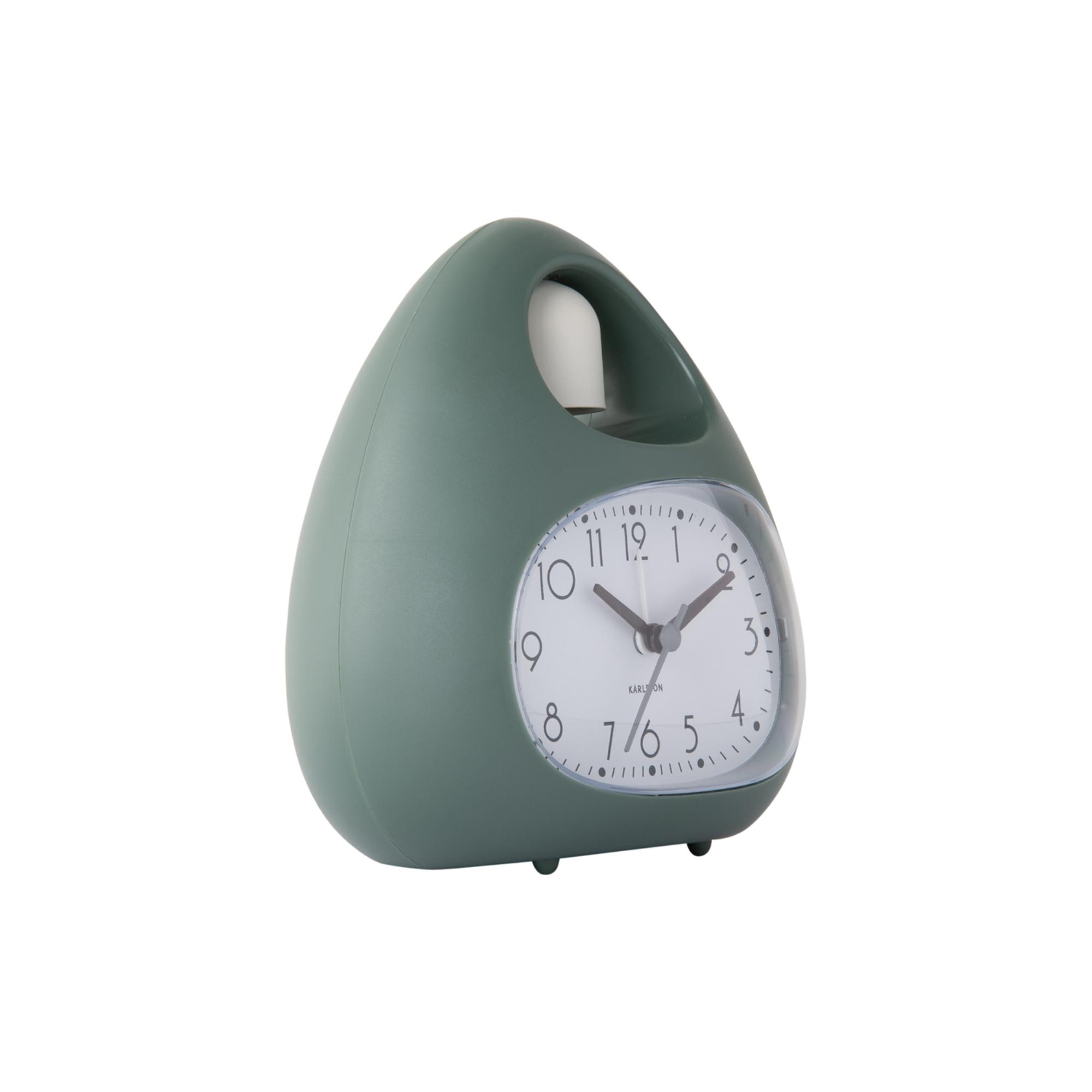 Karlsson wekker Blob Bell - groen - 12x8x13.7cm - Vaderdag - Vaderdagc