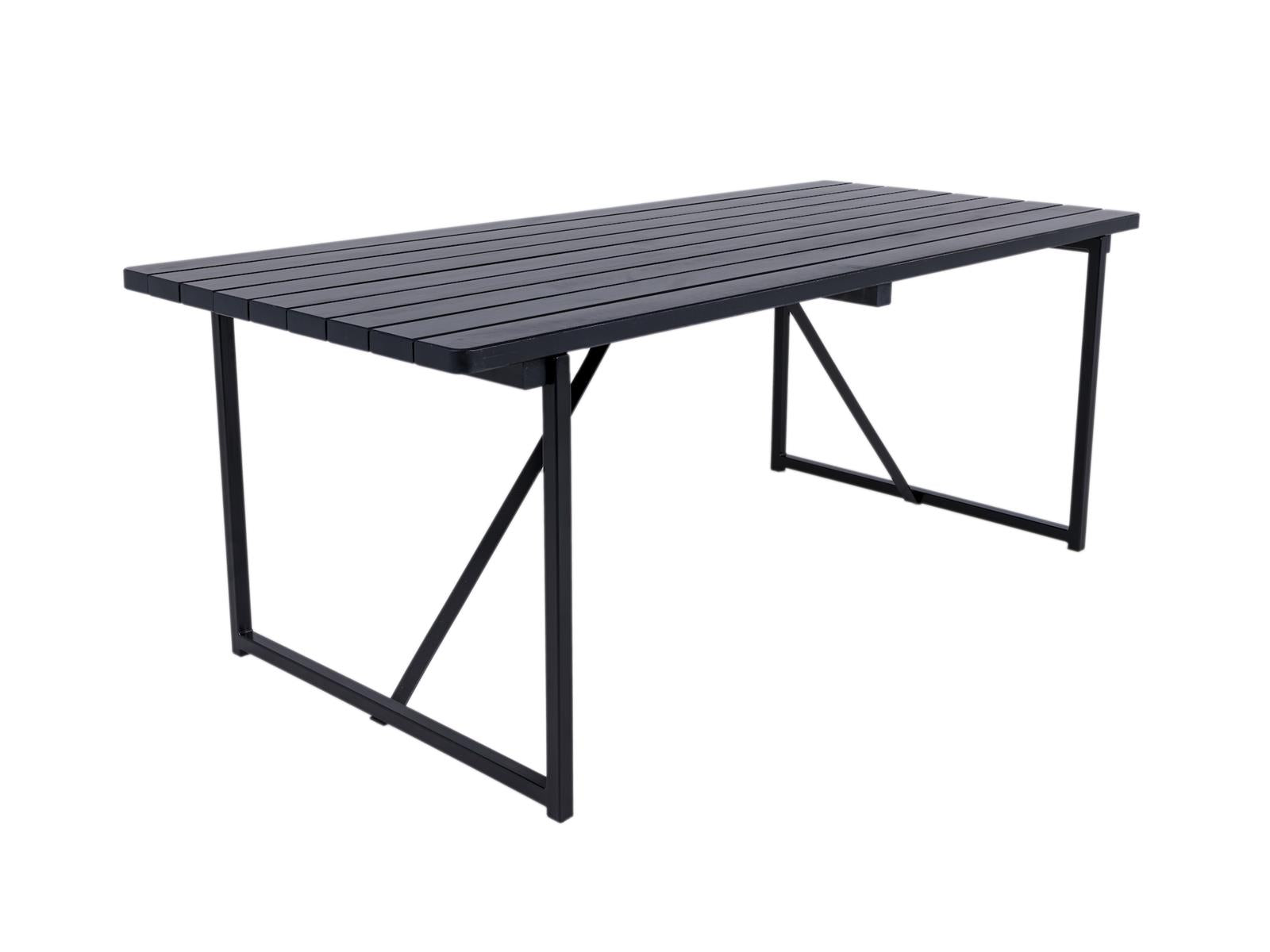 MaximaVida industrieel metalen tafelonderstel Boston 90 cm zwart