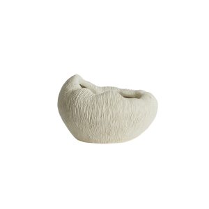 Light & Living vaas DENISA – 34x28x21cm – wit Light & Living vaas DENISA – 34x28x21cm – wit