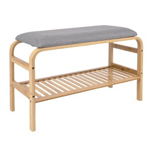 Leitmotiv bank Dure – bruin – 70x30x45cm