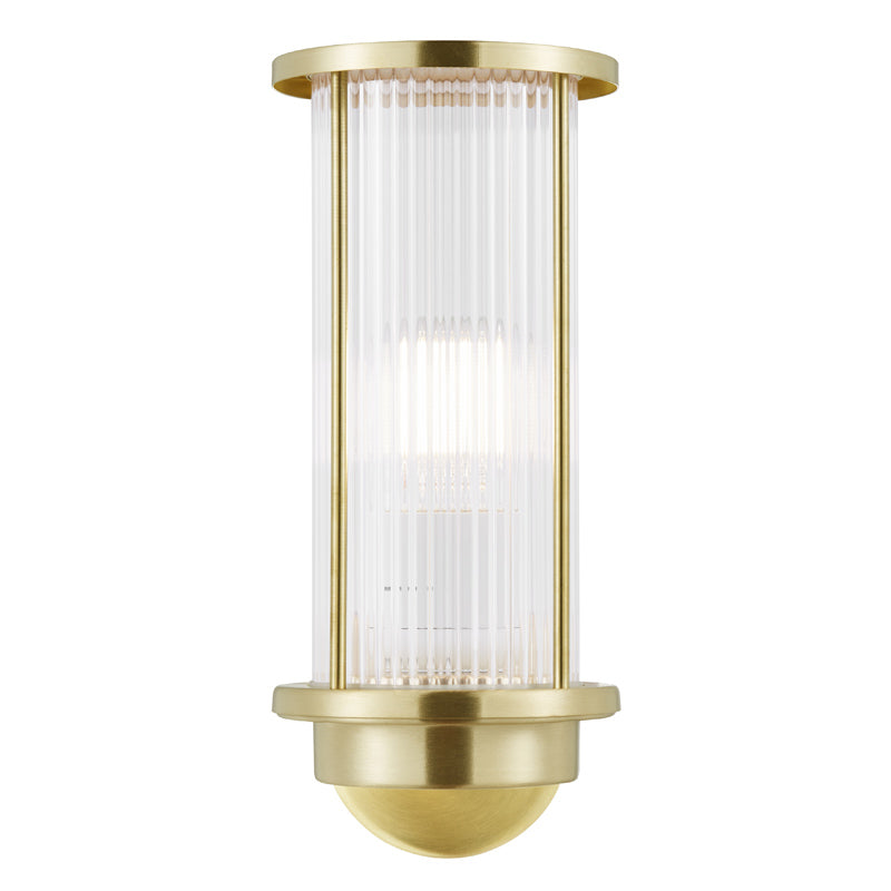 Nordlux Linton Wandlamp Buiten | Ø9,9cm | E27 | IP54 | Messing | Seasi