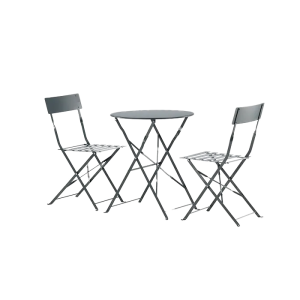 Nest outdoor Lovisa metalen tuinset donkergrijs Nest outdoor Lovisa metalen tuinset donkergrijs