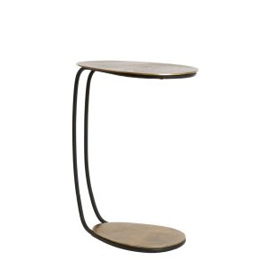 Light & Living bijzettafel Marsh – brons – 43x27x53cm Light & Living bijzettafel Marsh – brons – 43x27x53cm