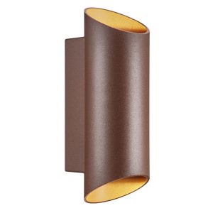 Nordlux Nico Wandlamp Buiten – Ø7,7cm – 2-lichts GU10 – IP54 – Roest Nordlux Nico Wandlamp Buiten – Ø7,7cm – 2-lichts GU10 – IP54 – Roest