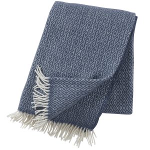 Klippan 100% wollen deken – Stella – blue – 130x200cm Klippan 100% wollen deken – Stella – blue – 130x200cm