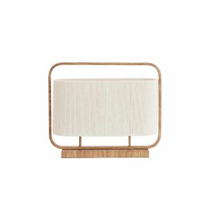Light & Living tafellamp Lecce – bruin – 45x15x37.5cm Light & Living tafellamp Lecce – bruin – 45x15x37.5cm
