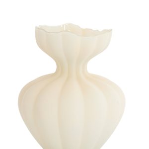 Light & Living vaas VARENNA – Ø26x32cm – wit Light & Living vaas VARENNA – Ø26x32cm – wit