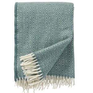 Klippan 100% wollen deken – Stella -groen – 130x200cm Klippan 100% wollen deken – Stella -groen – 130x200cm
