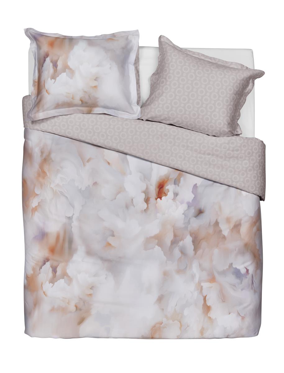 MOOOI dekbedovertrek Silk Bombis - 200x200/220 cm - pearl