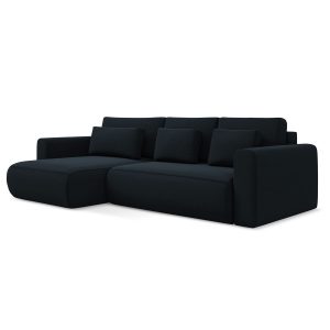 LaMiaSofa hoekbank links Perugia – velours – koningsblauw – 278x149x82 LaMiaSofa hoekbank links Perugia – velours – koningsblauw – 278x149x82
