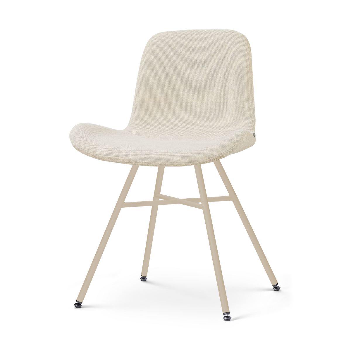 Nolon Noa-Fé eetkamerstoel cottonbeige - beige onderstel