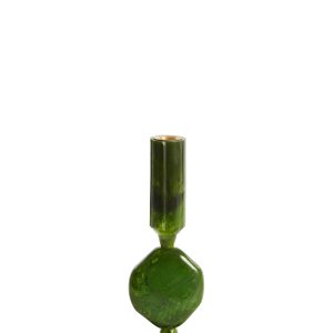 Light & Living kandelaar KUMOPA – Ø10x25cm – groen Light & Living kandelaar KUMOPA – Ø10x25cm – groen