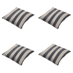 Madison sierkussen Amora – grijs – 50x50x10cm – set van 4 Madison sierkussen Amora – grijs – 50x50x10cm – set van 4