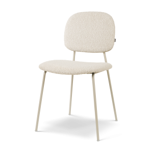 Nolon Jasmijn Eetkamerstoel Bouclé Beige – Grijsbeige Nolon Jasmijn Eetkamerstoel Bouclé Beige – Grijsbeige