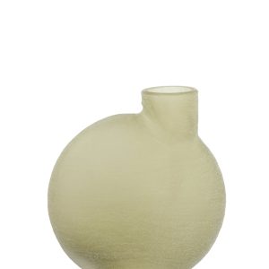 Light & Living vaas TORNA – 25x13x27.5cm – groen Light & Living vaas TORNA – 25x13x27.5cm – groen