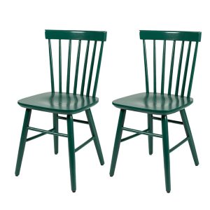 MaximaVida houten spijlenstoel Maxime groen – doos per 2 stuks MaximaVida houten spijlenstoel Maxime groen – doos per 2 stuks