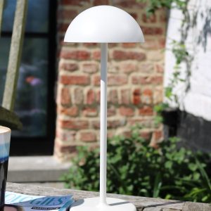 Lucide tafellamp JOY – Geïntegreerde LED – Wit