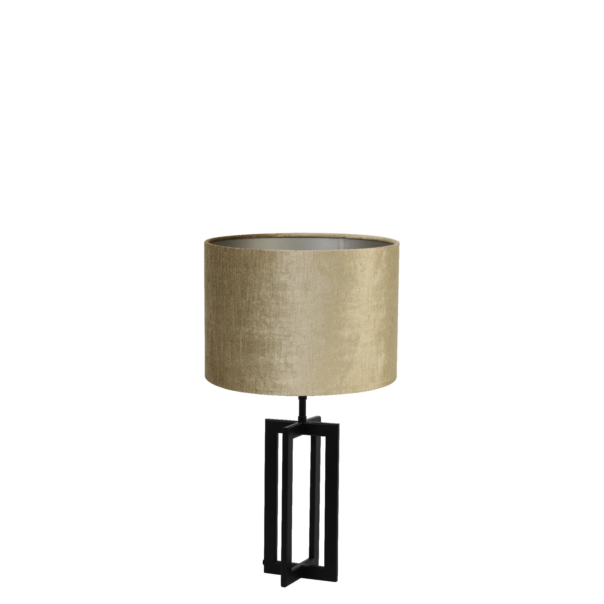 Light & Living tafellamp Mace/Gemstone - zwart, brons - 30x30x56cm