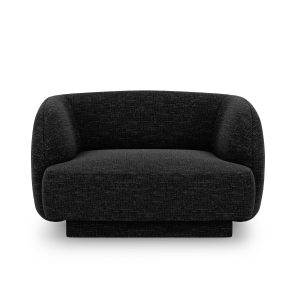 Micadoni Fauteuil Miley structurele stof antraciet – 90x103x70cm Micadoni Fauteuil Miley structurele stof antraciet – 90x103x70cm