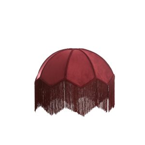 Light & Living lampenkap Malacia – rood – Ø45cm Light & Living lampenkap Malacia – rood – Ø45cm