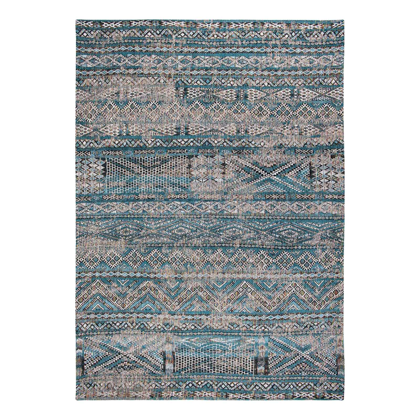 Louis De Poortere vloerkleed Zemmuri Blue - blauw - 280x390cm