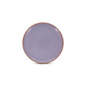 Ona – Plat bord 26xH2,5cm paars/oranje Duo – Set van 4 Ona – Plat bord 26xH2,5cm paars/oranje Duo – Set van 4
