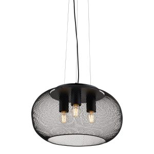 Lighto | Moderne hanglamp zwart 3-lichts | Senna Lighto | Moderne hanglamp zwart 3-lichts | Senna